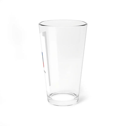 Flag of Simontornya vertical (Hungary) Pint Glass 16oz - Go Mug Yourself