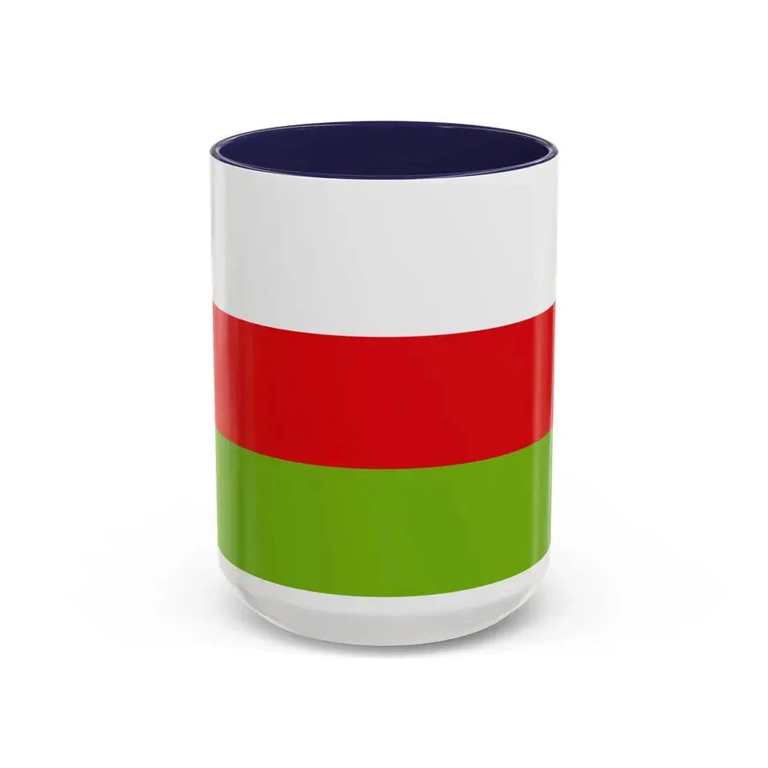 Flag of Sincelejo Colombia - Accent Coffee Mug 15oz Navy - Go Mug Yourself