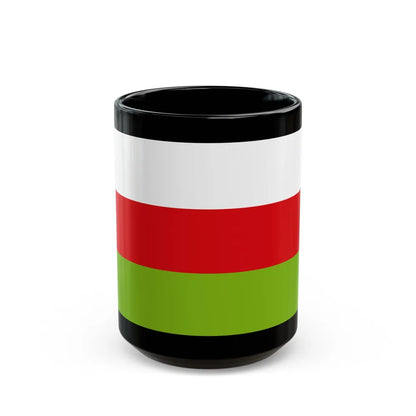 Flag of Sincelejo Colombia - Black Coffee Mug-15oz-Go Mug Yourself