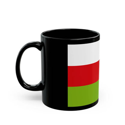 Flag of Sincelejo Colombia - Black Coffee Mug-Go Mug Yourself