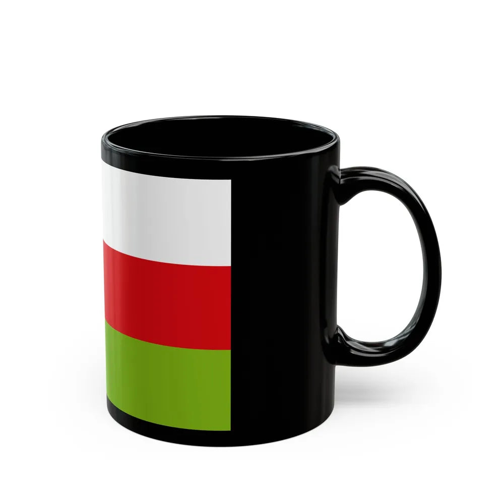 Flag of Sincelejo Colombia - Black Coffee Mug-Go Mug Yourself