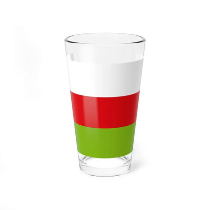 Flag of Sincelejo Colombia - Pint Glass 16oz 16oz - Go Mug Yourself
