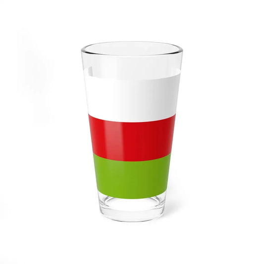 Flag of Sincelejo Colombia - Pint Glass 16oz 16oz - Go Mug Yourself