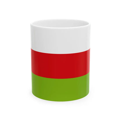 Flag of Sincelejo Colombia - White Coffee Mug-11oz-Go Mug Yourself