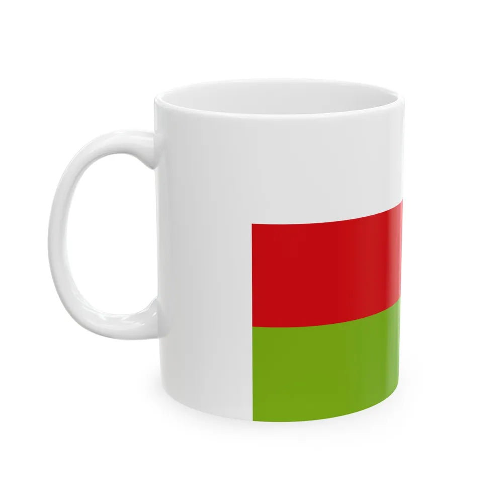 Flag of Sincelejo Colombia - White Coffee Mug-Go Mug Yourself