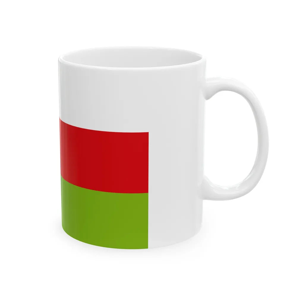 Flag of Sincelejo Colombia - White Coffee Mug-Go Mug Yourself