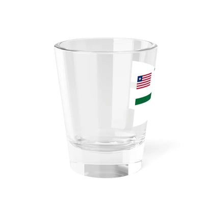 Flag of Sinoe County (Liberia) Shot Glass 1.5oz - Go Mug Yourself