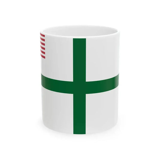 Flag of Sinoe County (Liberia) White Coffee Mug 11oz - Go Mug Yourself
