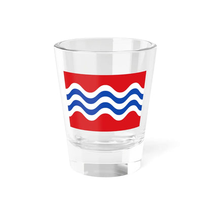 Flag of Sint-Laureins (Belgium) Shot Glass 1.5oz 1.5oz - Go Mug Yourself