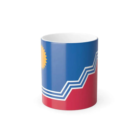 Flag of Sioux Falls, South Dakota - Color Changing Coffee Mug 11oz - Go Mug Yourself
