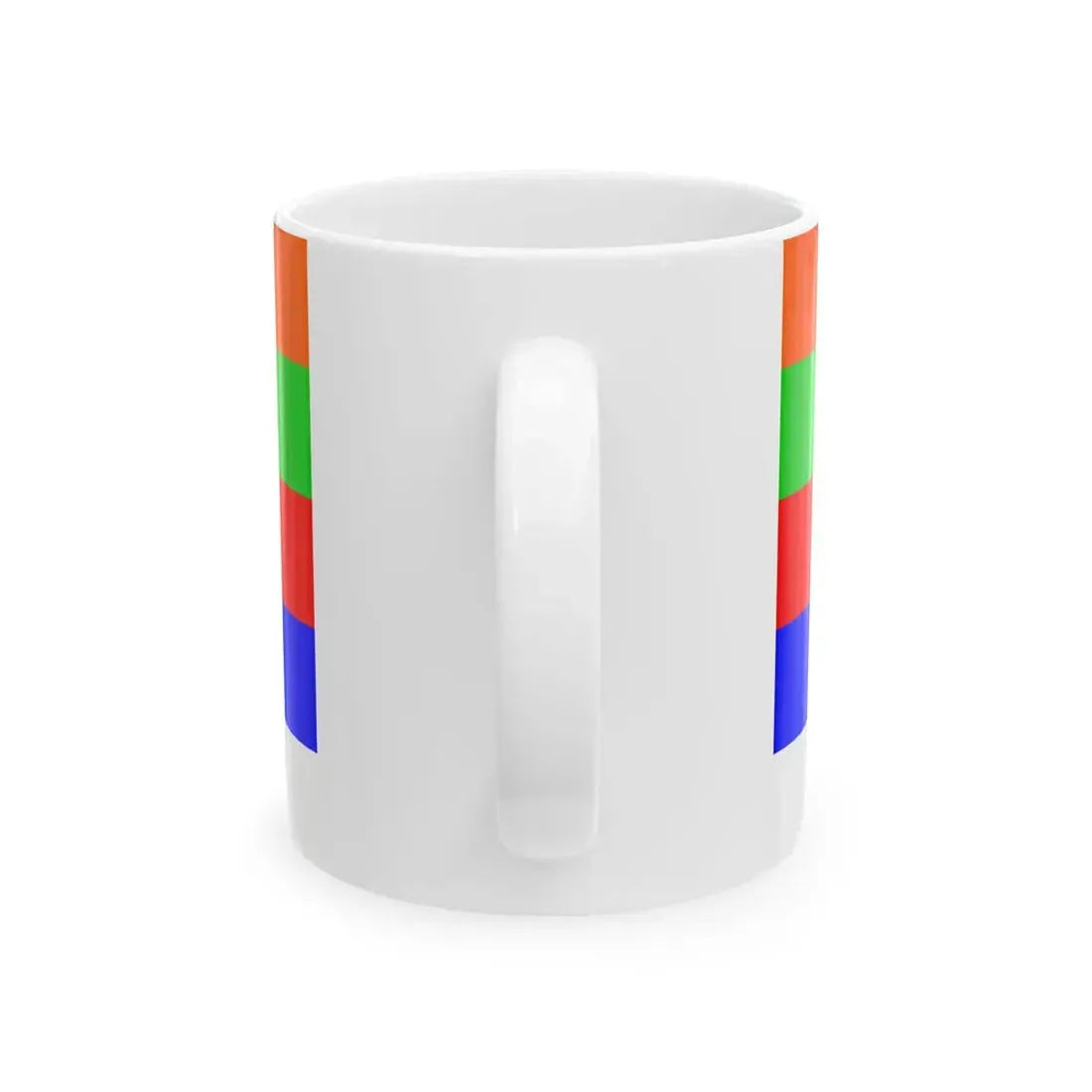 Flag of Sirohi (India) White Coffee Mug - Go Mug Yourself