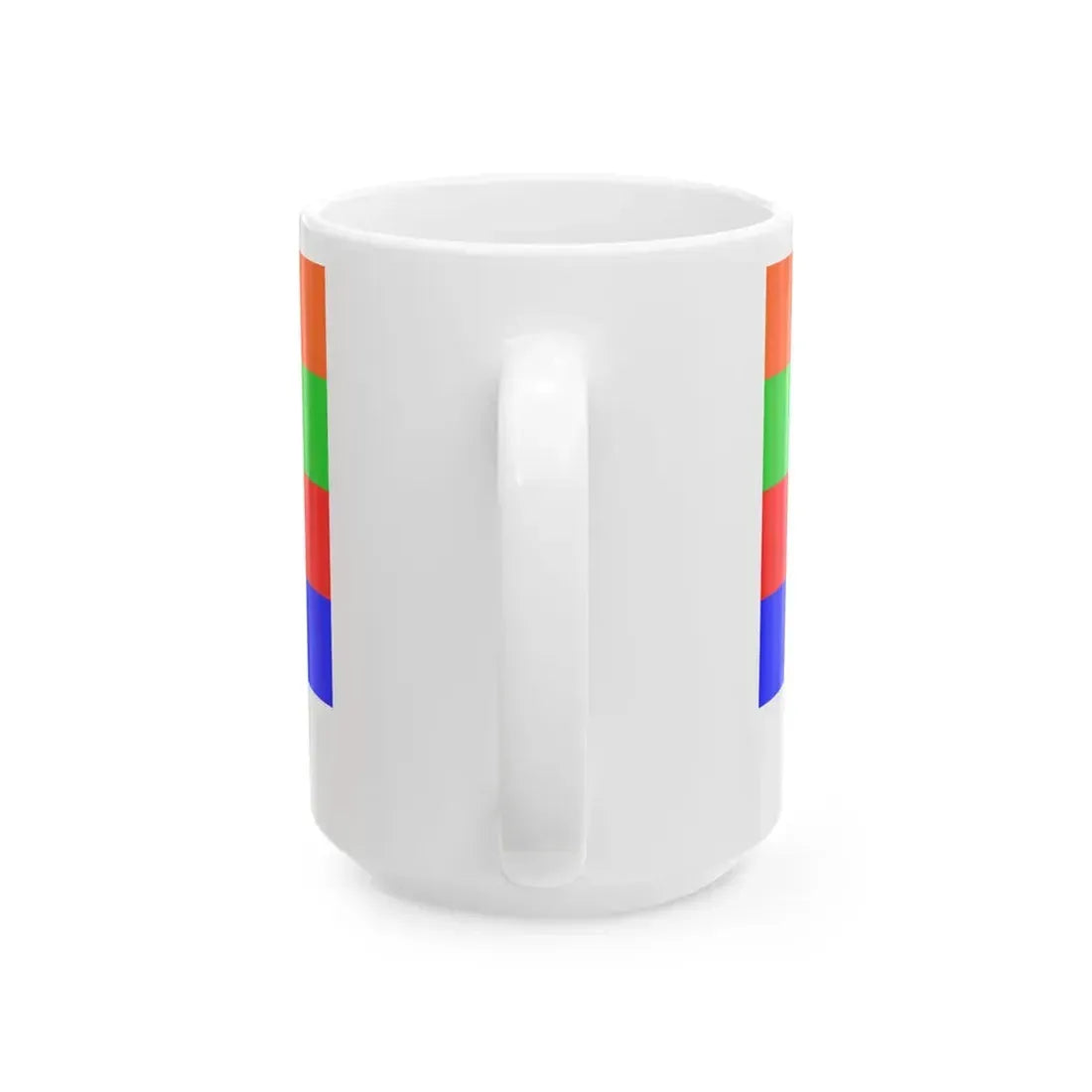 Flag of Sirohi (India) White Coffee Mug - Go Mug Yourself
