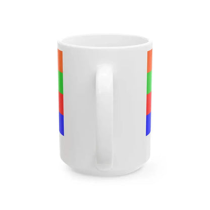 Flag of Sirohi (India) White Coffee Mug - Go Mug Yourself
