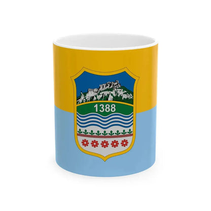 Flag of Sirok (Hungary) White Coffee Mug 11oz - Go Mug Yourself