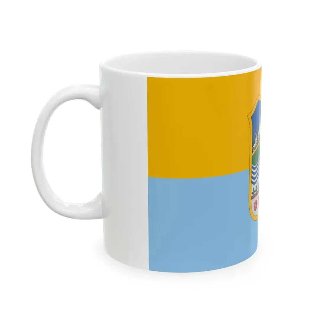 Flag of Sirok (Hungary) White Coffee Mug - Go Mug Yourself