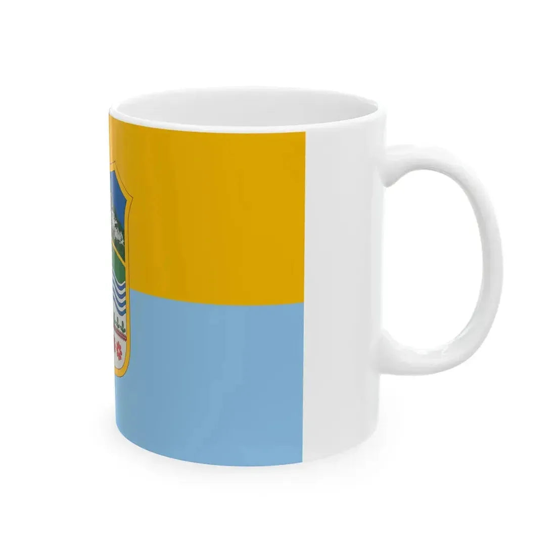 Flag of Sirok (Hungary) White Coffee Mug - Go Mug Yourself