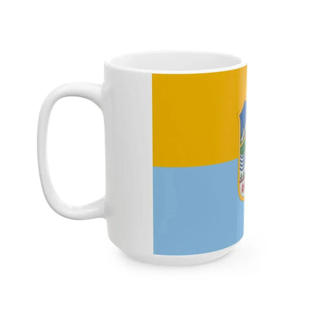 Flag of Sirok (Hungary) White Coffee Mug - Go Mug Yourself