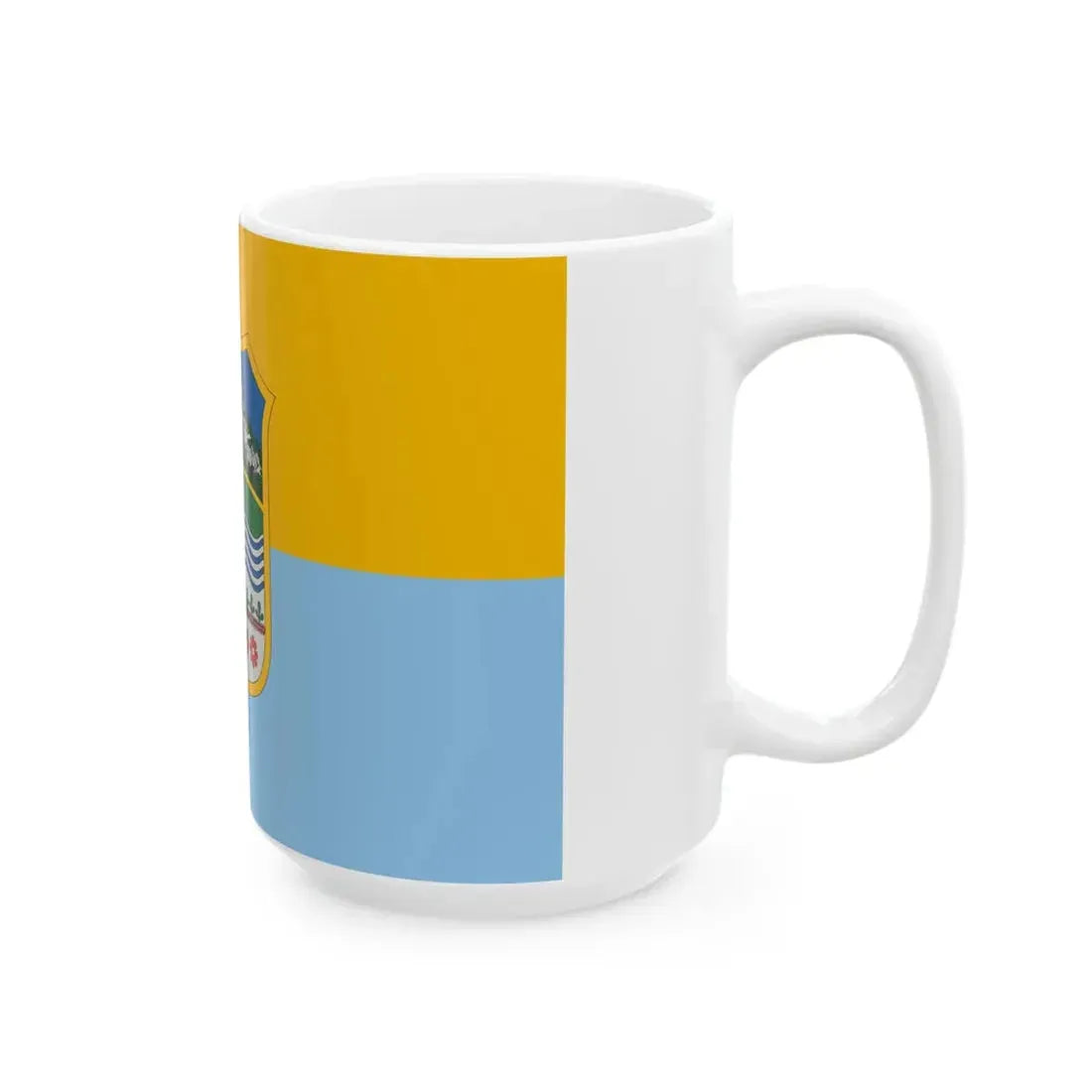 Flag of Sirok (Hungary) White Coffee Mug - Go Mug Yourself