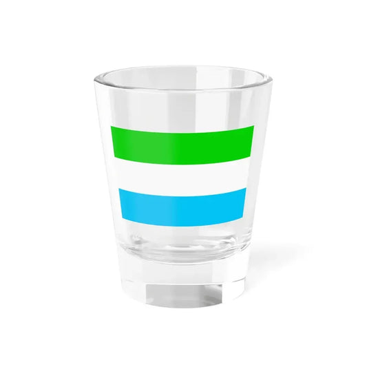 Flag of Sitabamba Peru (Peru) Shot Glass 1.5oz 1.5oz - Go Mug Yourself