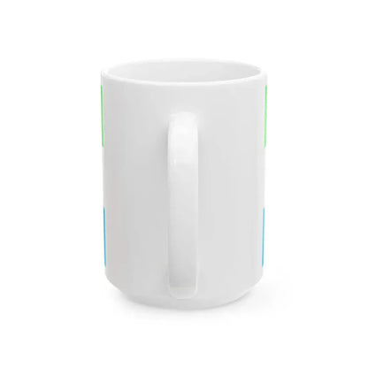 Flag of Sitabamba Peru (Peru) White Coffee Mug - Go Mug Yourself