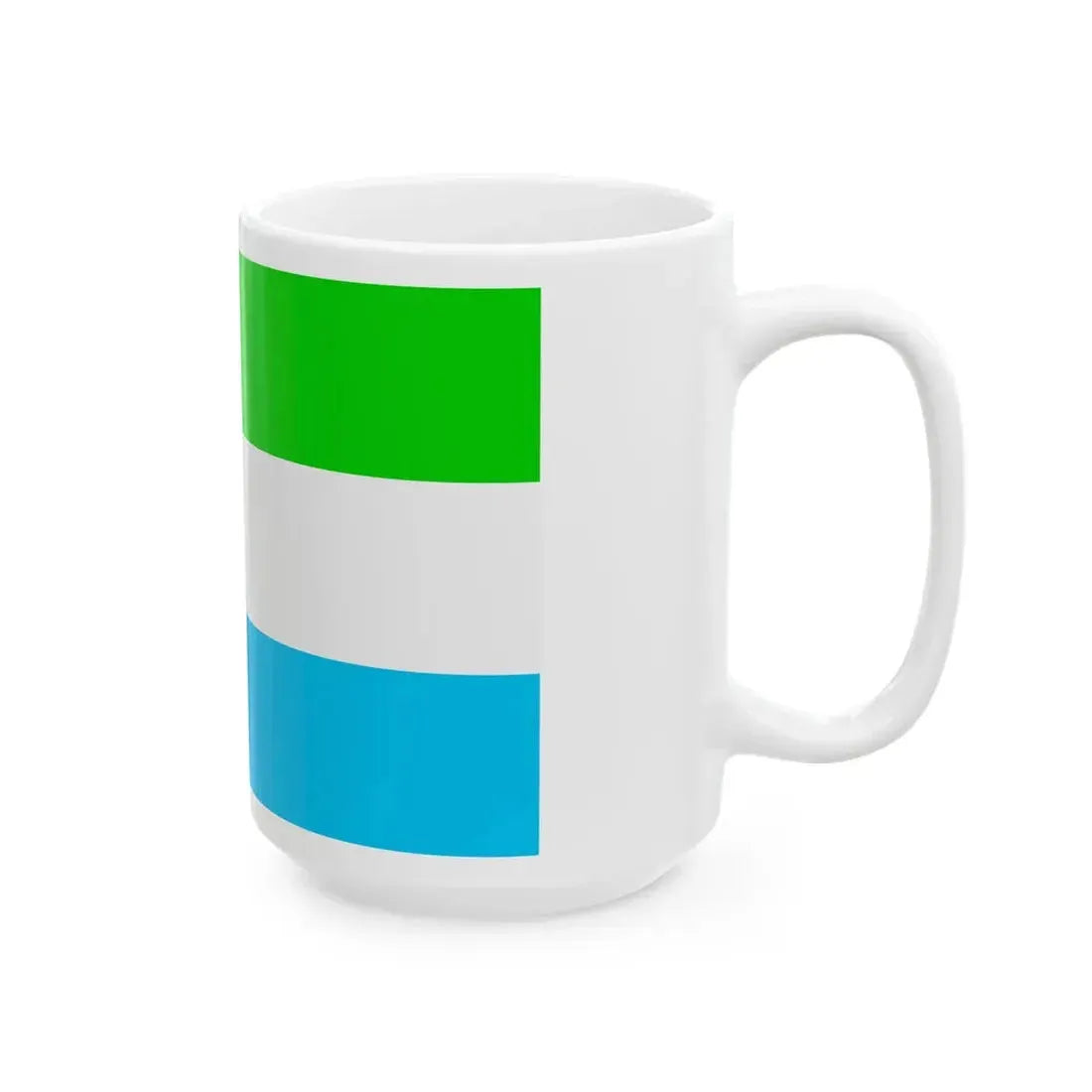 Flag of Sitabamba Peru (Peru) White Coffee Mug - Go Mug Yourself