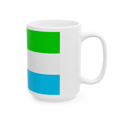 Flag of Sitabamba Peru (Peru) White Coffee Mug - Go Mug Yourself