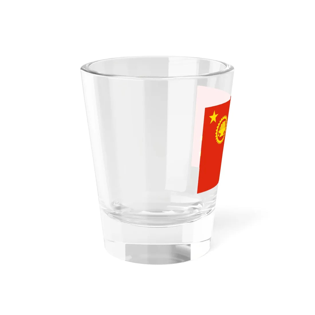 Flag of SJTU 1950 (China) Shot Glass 1.5oz - Go Mug Yourself