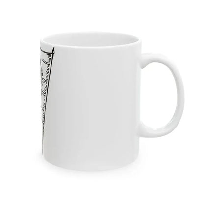 Flag of Skanderbeg by Hieronymus Henninges 1598 (Albania) White Coffee Mug - Go Mug Yourself