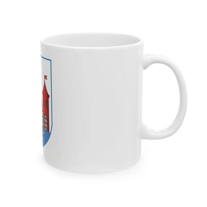 Flag of Skidal Belarus (Belarus) White Coffee Mug - Go Mug Yourself