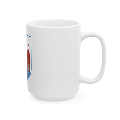 Flag of Skidal Belarus (Belarus) White Coffee Mug - Go Mug Yourself