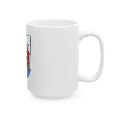 Flag of Skidal Belarus (Belarus) White Coffee Mug - Go Mug Yourself