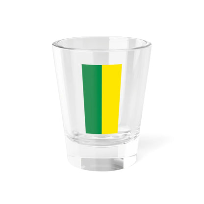 Flag of Skofja Loka vertical (Slovenia) Shot Glass 1.5oz 1.5oz - Go Mug Yourself