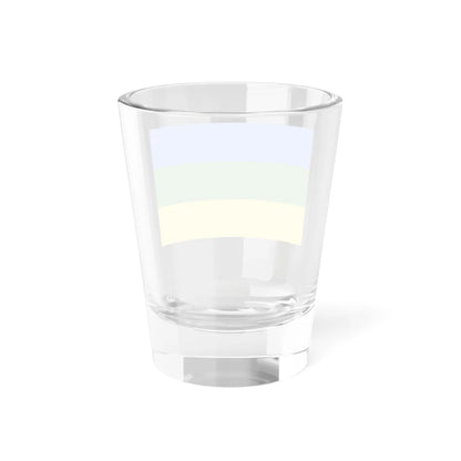 Flag of Sladkovsky rayon Tyumen oblast 2003 (Russia) Shot Glass 1.5oz - Go Mug Yourself