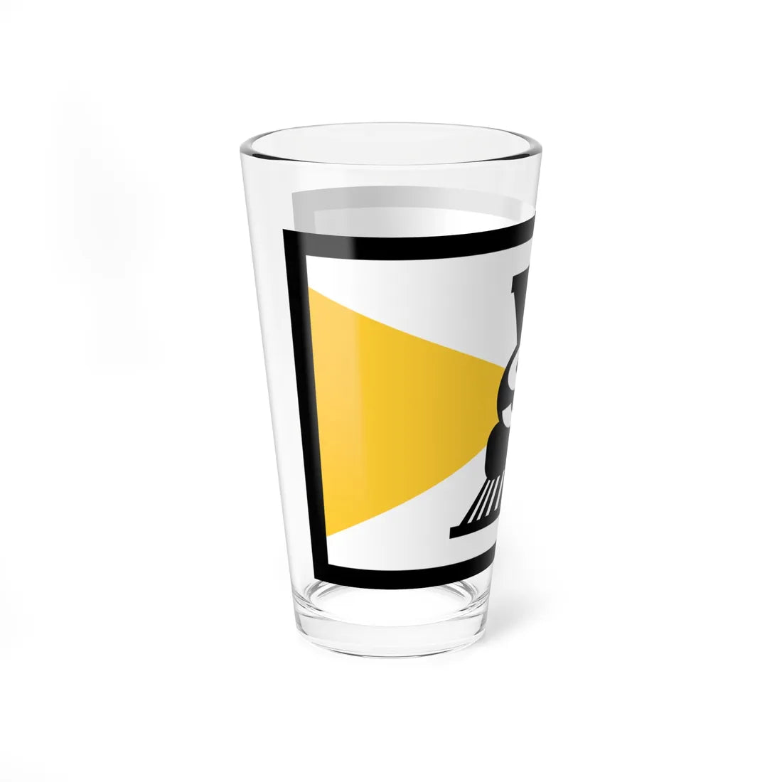 Flag of Slater Iowa (United States) Pint Glass 16oz - Go Mug Yourself