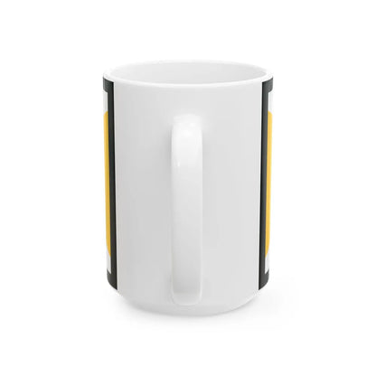 Flag of Slater Iowa (United States) White Coffee Mug - Go Mug Yourself