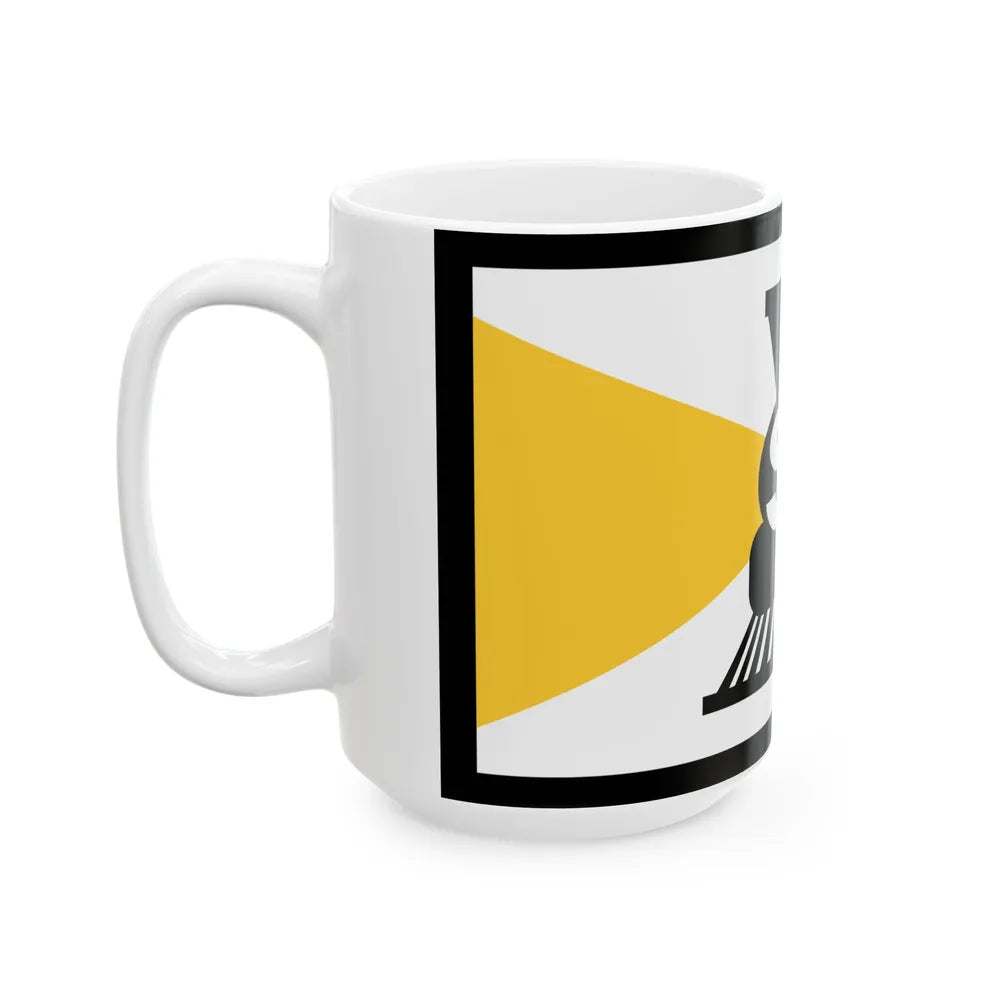 Flag of Slater Iowa (United States) White Coffee Mug - Go Mug Yourself
