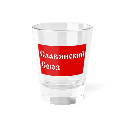 Flag of Slavic Union alternative 01 (Russia) Shot Glass 1.5oz 1.5oz - Go Mug Yourself