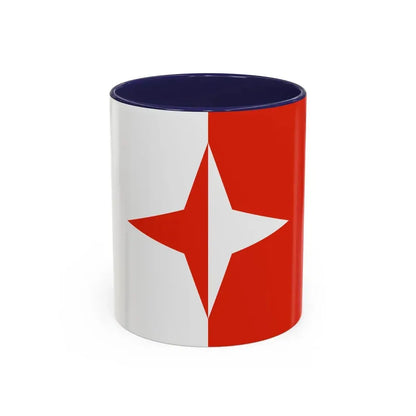 Flag of Sliema Malta - Accent Coffee Mug 11oz Navy - Go Mug Yourself