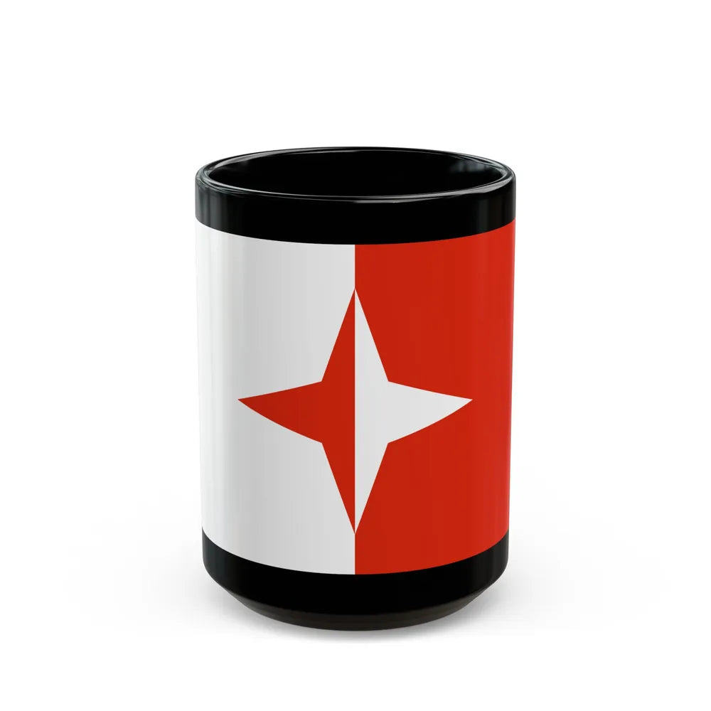 Flag of Sliema Malta - Black Coffee Mug-15oz-Go Mug Yourself