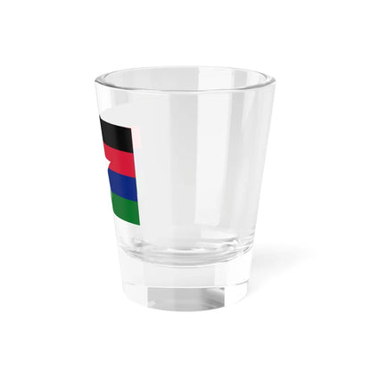 Flag of SLM al-Nur (Sudan) Shot Glass 1.5oz - Go Mug Yourself