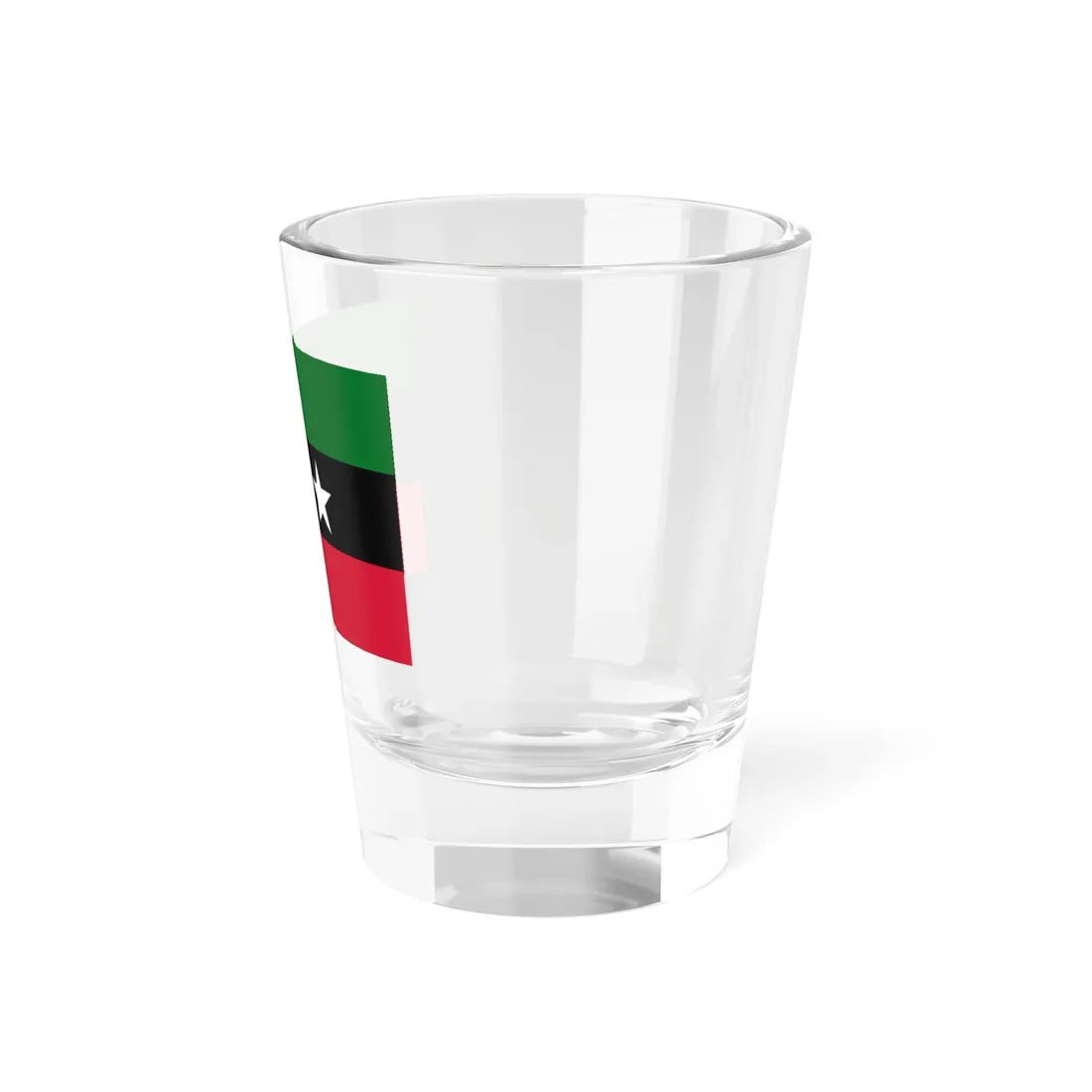 Flag of SLM Tambour (Sudan) Shot Glass 1.5oz - Go Mug Yourself