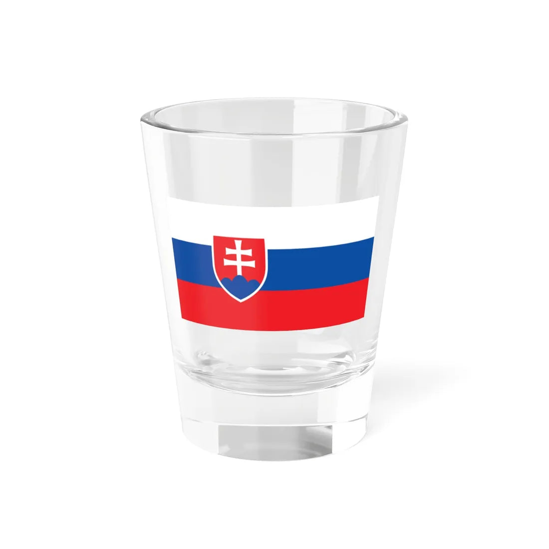 Flag Of Slovakia 16 9 (Slovakia) Shot Glass 1.5oz 1.5oz - Go Mug Yourself