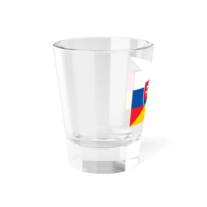 Flag of Slovakia and Germany (Germany) Shot Glass 1.5oz - Go Mug Yourself
