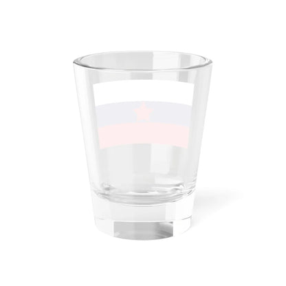 Flag of Slovenia 1943-1945 3-5 (Slovenia) Shot Glass 1.5oz - Go Mug Yourself