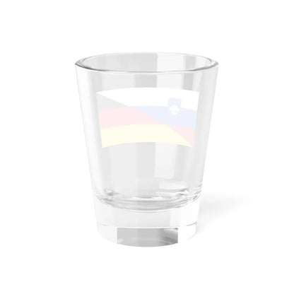 Flag of Slovenia and Germany (Germany) Shot Glass 1.5oz - Go Mug Yourself