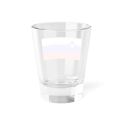 Flag of Slovenia construction sheet (Slovenia) Shot Glass 1.5oz - Go Mug Yourself