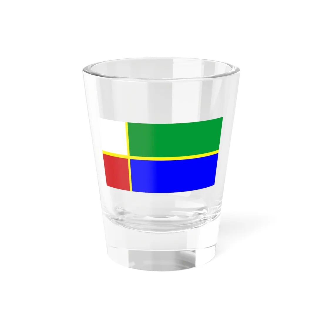 Flag of Slovenia proposal by Boris Valencic (Slovenia) Shot Glass 1.5oz 1.5oz - Go Mug Yourself