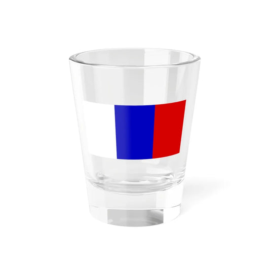 Flag of Slovenia proposal Heraldica Slovenica Proposal (Slovenia) Shot Glass 1.5oz 1.5oz - Go Mug Yourself