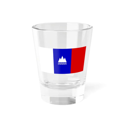 Flag of Slovenia proposal Triglav variation (Slovenia) Shot Glass 1.5oz 1.5oz - Go Mug Yourself