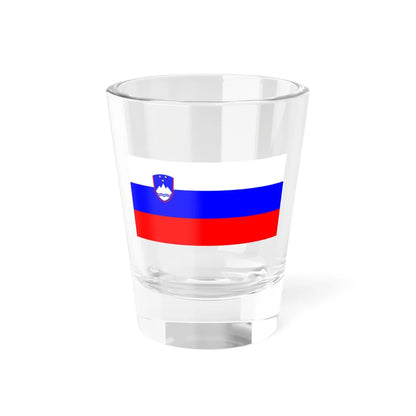 Flag of Slovenia (Slovenia) Shot Glass 1.5oz 1.5oz - Go Mug Yourself